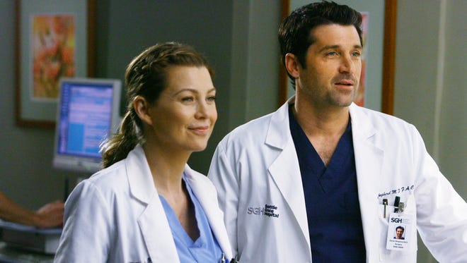 Break out the defibrillator for Meredith Grey and Derek Shepherd ' s heart-stopping romance on " Grey ' s Anatomy.