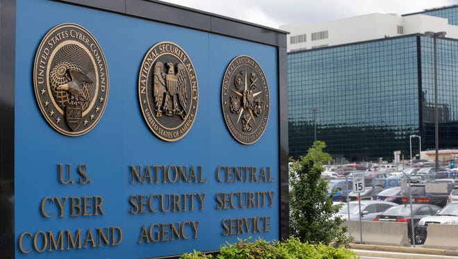 The National Security Agency building.