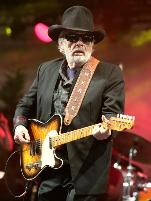 Singer-songwriter Merle Haggard performs on Day 3 of the 2015 Big Barrel Country Music Festival at The Woodlands on June 28, 2015, in Dover, Del.