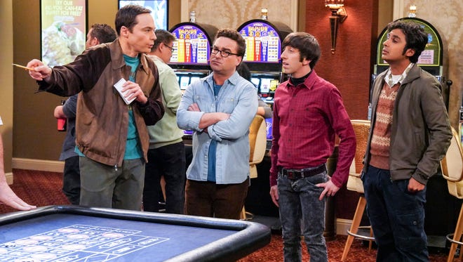 "The Big Bang Theory" with Jim Parsons, Johnny Galecki, Simon Helberg and Kunal Nayyar (CBS, May 10)