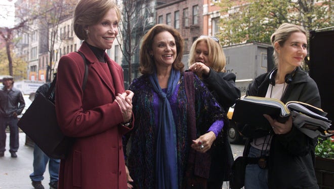 Moore is closely associated with co-star Valerie Harper, right, who played her best friend Rhoda Morgenstern and later got her own spifnoff. Decades later, the actresses reprised their roles in the TV movie 'Mary and Rhoda.'