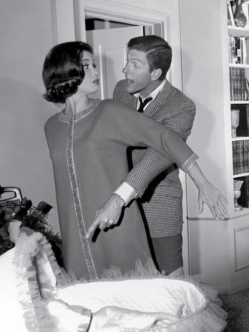Moore broke out playing housewife Laura Petrie on CBS' 'The Dick Van Dyke Show' from 1961-66.