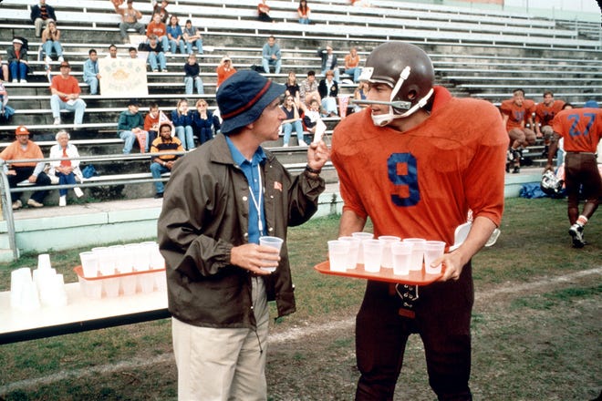 25. " The Waterboy " (1998): A bullied college waterboy (Adam Sandler, with Henry Winkler) finally gets in the game as a football wunderkind.