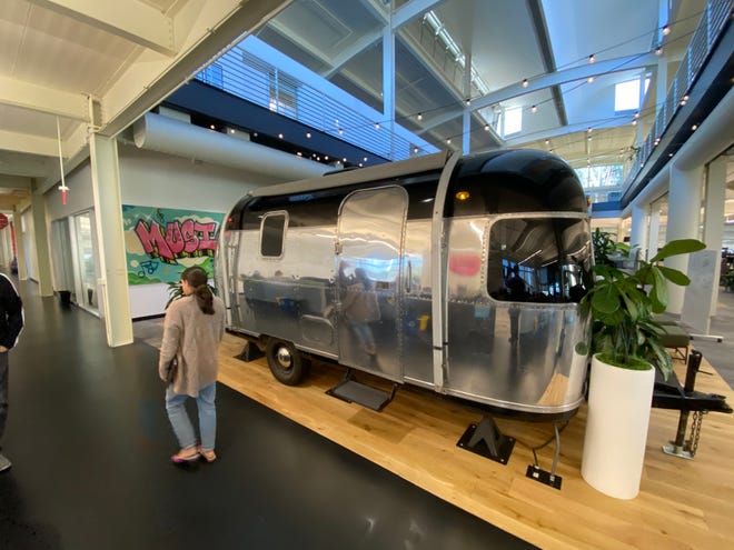 More of the Airstream like workspace