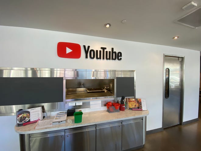 The YouTube cafeteria kitchen