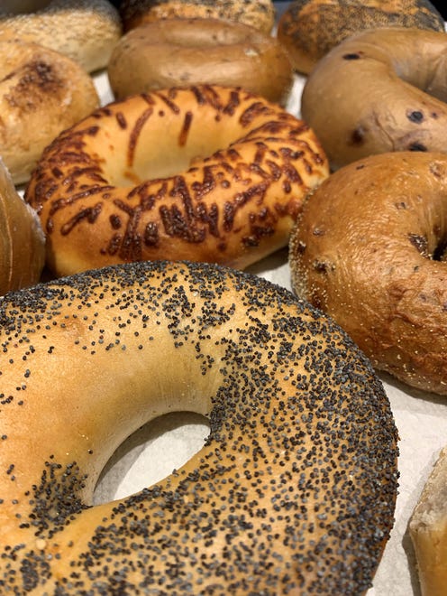 Assorted bagels from Empire Bagel Factory, Marco Island.