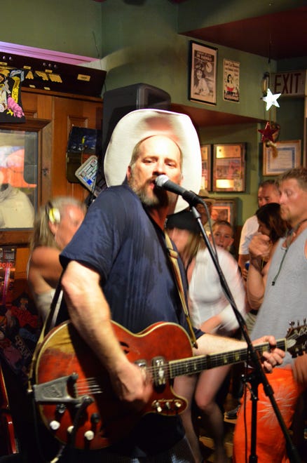 The Raiford Starke Band entertains the Little Bar crowd in this file photo. Area musicians have been hardhit by the coronavirus. Lance Shearer