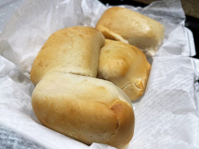 Fresh-baked rolls from Texas Roadhouse, South Naples.