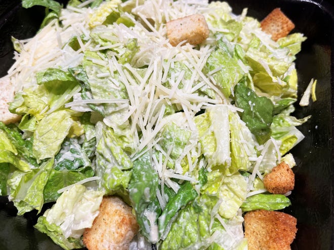 A Caesar salad from Verdi’s American Bistro, Marco Island.