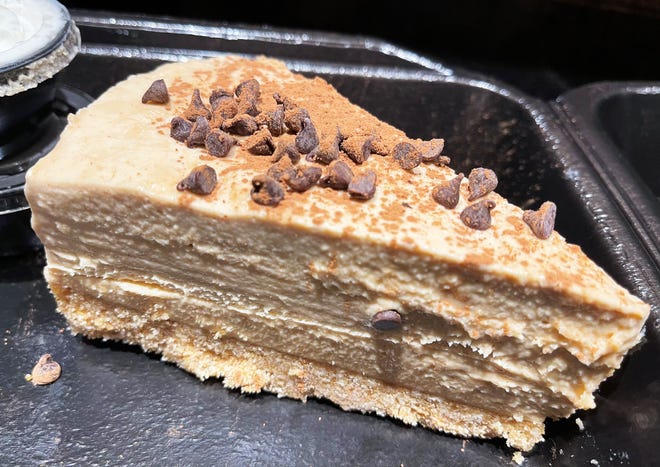 The peanut butter cheesecake from Verdi’s American Bistro, Marco Island.