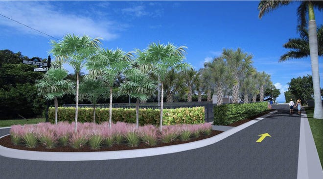 Rendering of stormwater project planned at Third Avenue North in Naples